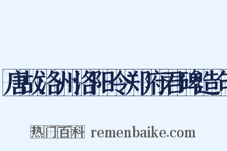 唐故洛州洛阳令郑府君碑造句是什么意思的图片